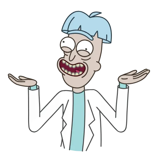 Стикер 21 🍺Rick and Morty • Рик и Морти