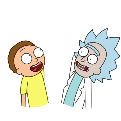 Стикер 7 🍺Rick and Morty • Рик и Морти