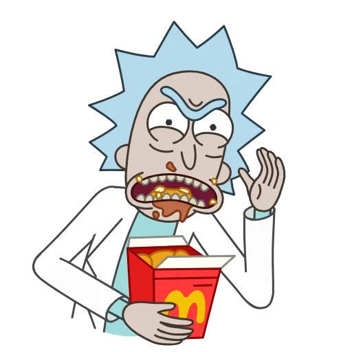 Стикер 26 🍺Rick and Morty • Рик и Морти