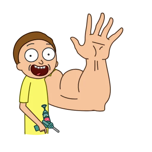 Стикер 4 🍺Rick and Morty • Рик и Морти