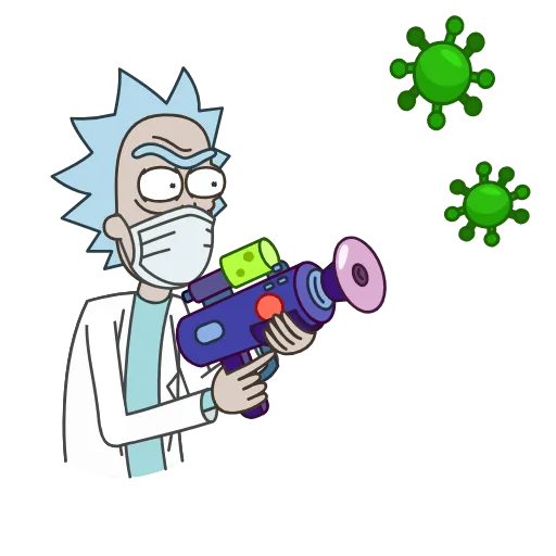 Стикер 16 🍺Rick and Morty • Рик и Морти