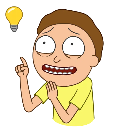 Стикер 10 🍺Rick and Morty • Рик и Морти