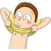Стикер 30 😆 Набор эмоджи по мульту «Rick and Morty Рик и Морти»