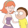 Стикер 37 😆 Набор эмоджи по мульту «Rick and Morty Рик и Морти»