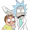 Обложка набора 😆 Набор эмоджи по мульту «Rick and Morty Рик и Морти»