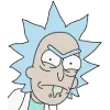 Стикер 4 😆 Набор эмоджи по мульту «Rick and Morty Рик и Морти»