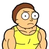 Стикер 35 😆 Набор эмоджи по мульту «Rick and Morty Рик и Морти»