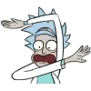 Стикер 26 😆 Набор эмоджи по мульту «Rick and Morty Рик и Морти»