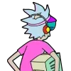 Стикер 21 😆 Набор эмоджи по мульту «Rick and Morty Рик и Морти»
