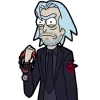 Стикер 22 😆 Набор эмоджи по мульту «Rick and Morty Рик и Морти»