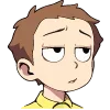 Стикер 58 Набор эмоджи по мульту «Rick and Morty Рик и Морти»