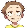 Стикер 41 Набор эмоджи по мульту «Rick and Morty Рик и Морти»