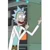 Стикер 6 Rick And Morty