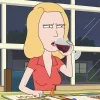 Стикер 9 Rick And Morty