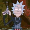 Стикер 5 Rick And Morty