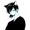 Стикер 21 Rin Itoshi - Blue Lock