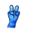 Стикер 41 Rinas Blue Cats