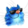 Стикер 27 Rinas Blue Cats