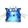 Стикер 11 Rinas Blue Cats