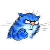 Стикер 53 Rinas Blue Cats