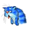 Стикер 9 Rinas Blue Cats