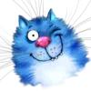 Стикер 19 Rinas Blue Cats