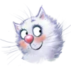Стикер 33 Rinas Blue Cats