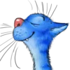 Стикер 24 Rinas Blue Cats