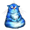 Стикер 8 Rinas Blue Cats
