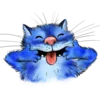 Стикер 13 Rinas Blue Cats