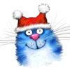 Стикер 4 Rinas Blue Cats
