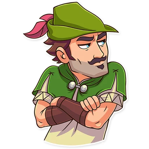 Стикер 19 Robin Hood