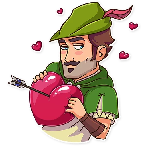 Стикер 20 Robin Hood