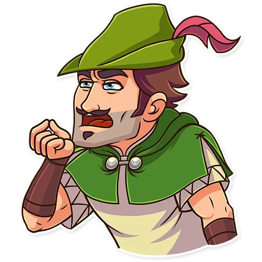 Стикер 22 Robin Hood
