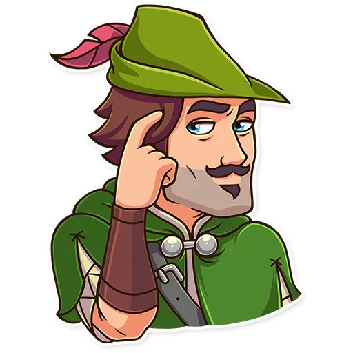 Стикер 25 Robin Hood