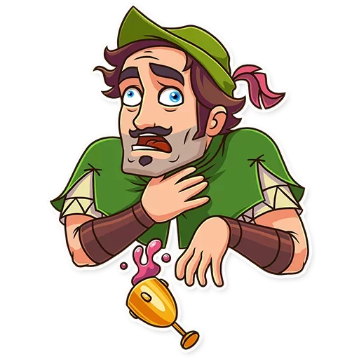 Стикер 27 Robin Hood
