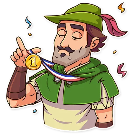 Стикер 28 Robin Hood