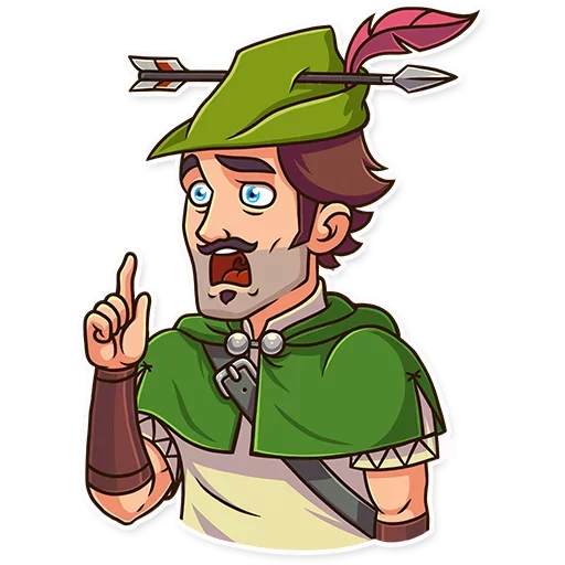 Стикер 4 Robin Hood