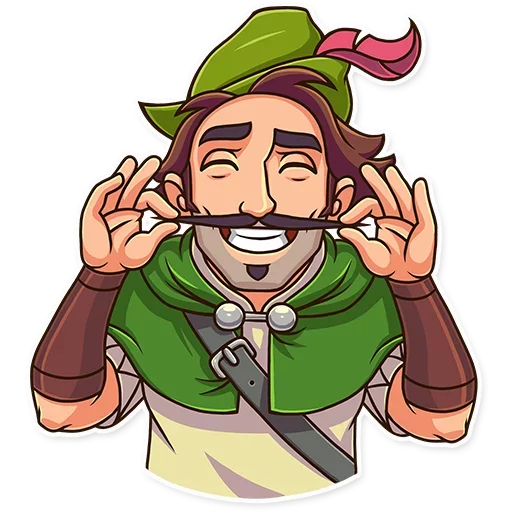 Стикер 7 Robin Hood
