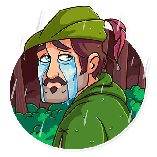 Стикер 12 Robin Hood