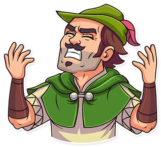 Стикер 15 Robin Hood