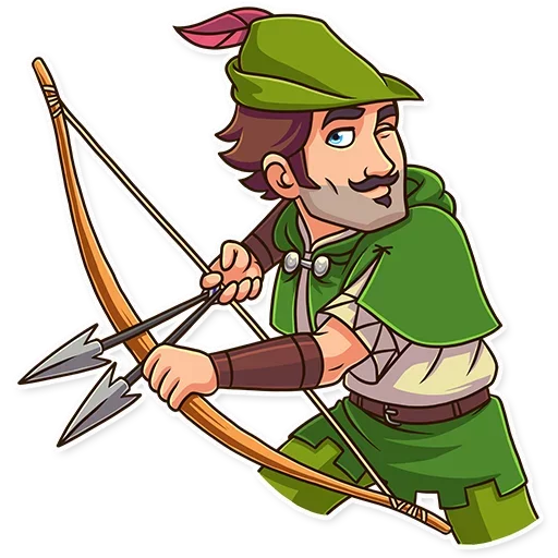 Стикер 17 Robin Hood