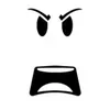 Стикер 7 Лица Роблокс - Roblox faces