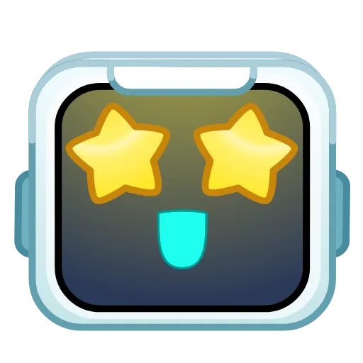 Стикер 9 Robo Emoji