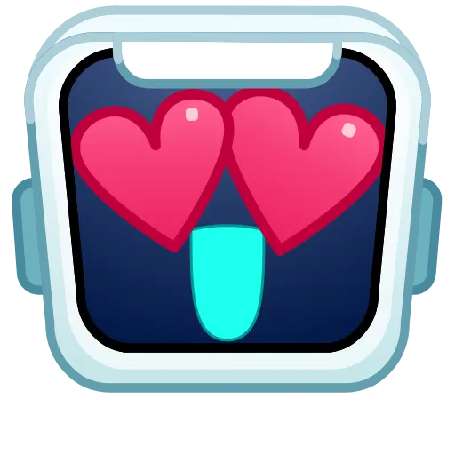 Стикер 5 Robo Emoji