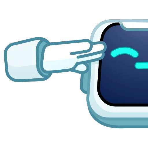Стикер 20 Robo Emoji