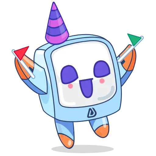 Стикер 7 Robozhum