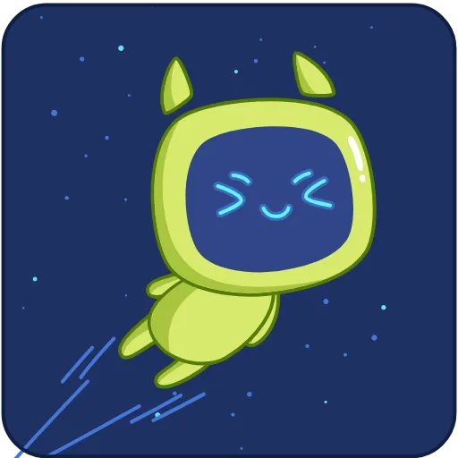 🚀 Эмодзи «Робот Гоша» для Telegram