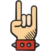 Стикер 3 Rock