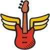 Стикер 55 Rock